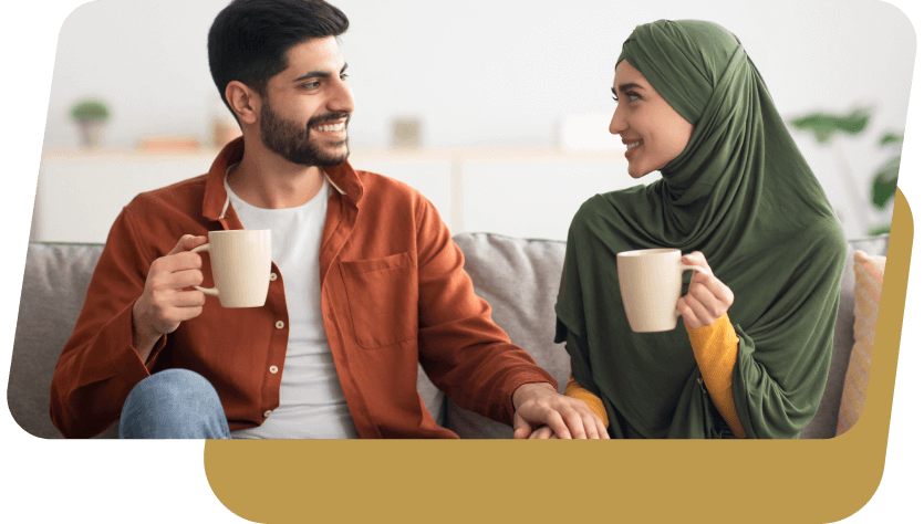 happy couple with secure document scanning services to avoid financial fraud