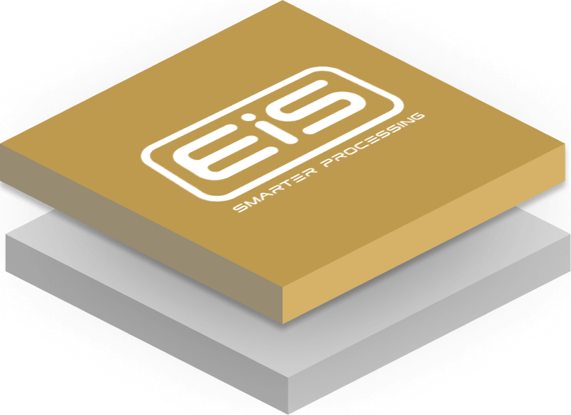 A 3D illustration representing the EIS Logo